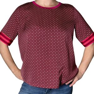 Scotch and Soda Short Sleeved Retro Blouse